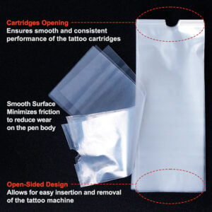 Tattoo Pen Machine Cover Disposable Bags 200pcs - Image 4