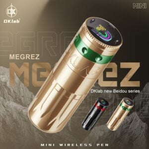 DKLAB Megrez Mini Wireless Rotary Tattoo Pen Kit – Brushless Motor, Portable Tattoo Machine with Complete Starter Kit for Artists & Beginners - Image 16