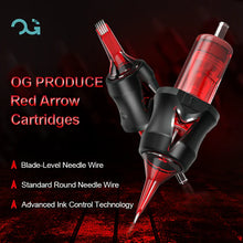 OG Red Arrow Round Liner (RL) Tattoo Needle Cartridges 20pcs
