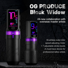 OG Black Widow Adjustable Stroke Wireless Tattoo Pen