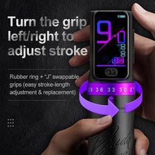 OG Black Widow Adjustable Stroke Wireless Tattoo Pen