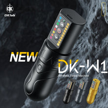 DKLAB DK-W1 Wireless Tattoo Machine Pen – High-Performance Coreless Motor, Portable Rotary Pen for Professional Tattoo Artists