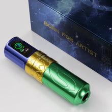 DKLAB MIZAR Wireless Rotary Tattoo Pen – 2.7–4.5mm Adjustable Stroke, Japanese Coreless Motor, Professional Tattoo Machine