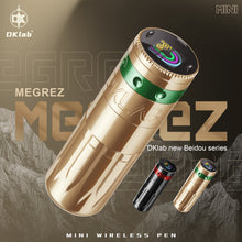 DKLAB Megrez Mini Wireless Rotary Tattoo Pen Kit – Brushless Motor, Portable Tattoo Machine with Complete Starter Kit for Artists & Beginners