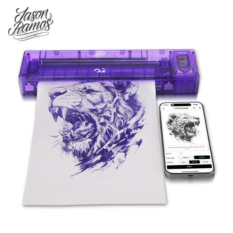Wireless Tattoo Stencil Printer