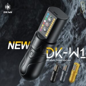 DKLAB DK-W1 Wireless Tattoo Machine Pen – High-Performance Coreless Motor, Portable Rotary Pen for Professional Tattoo Artists - Image 8