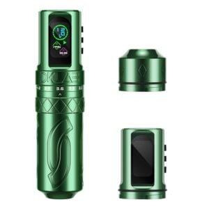 DKLAB MIZAR Wireless Rotary Tattoo Pen – 2.7–4.5mm Adjustable Stroke, Japanese Coreless Motor, Professional Tattoo Machine - Image 4