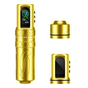 DKLAB MIZAR Wireless Rotary Tattoo Pen – 2.7–4.5mm Adjustable Stroke, Japanese Coreless Motor, Professional Tattoo Machine - Image 3